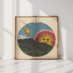 rising sun lantern design ca 1880 unknown high quality print