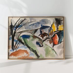 river landscape 1915 1920 sulho sipila high quality print