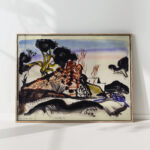 road to the hills ibiza 1933 frances hodgkins high quality print