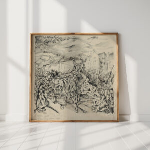robespierre last journey 1927 konstantin bauer high quality print
