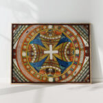 roosali from india roosali from russia roosali from china and roosali from japan in the st adolf roosa garden 1922 adolf wolfli high quality print