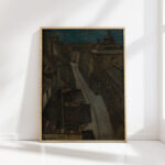 rue guenegaud 1912 albert edouard chazalviel high quality print