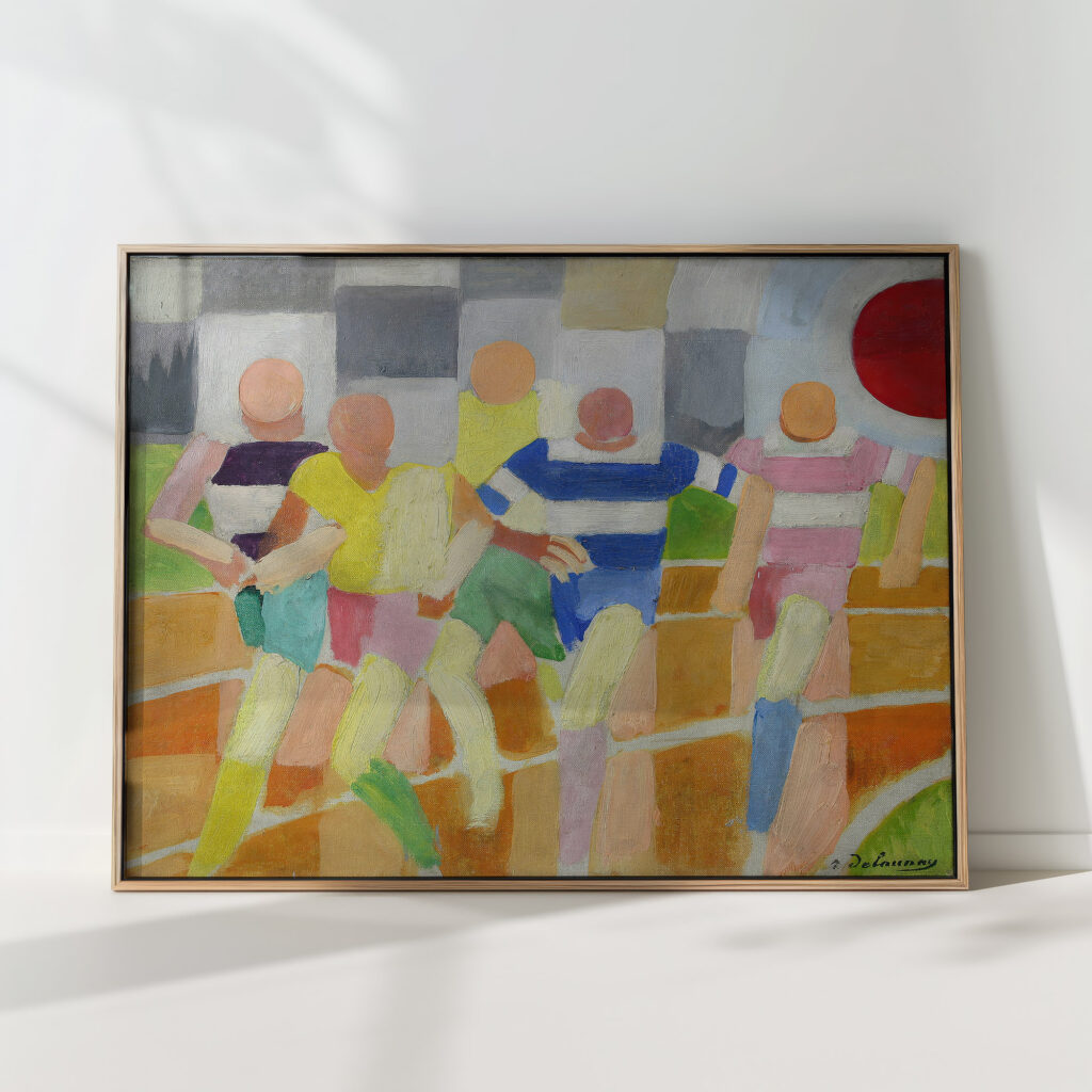 runners 1924 robert delaunay high quality print