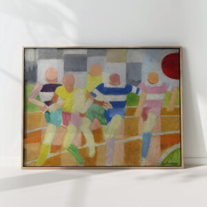 runners 1924 robert delaunay high quality print