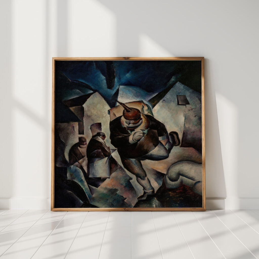running man circa 1918 25 thomas duncan benrimo high quality print