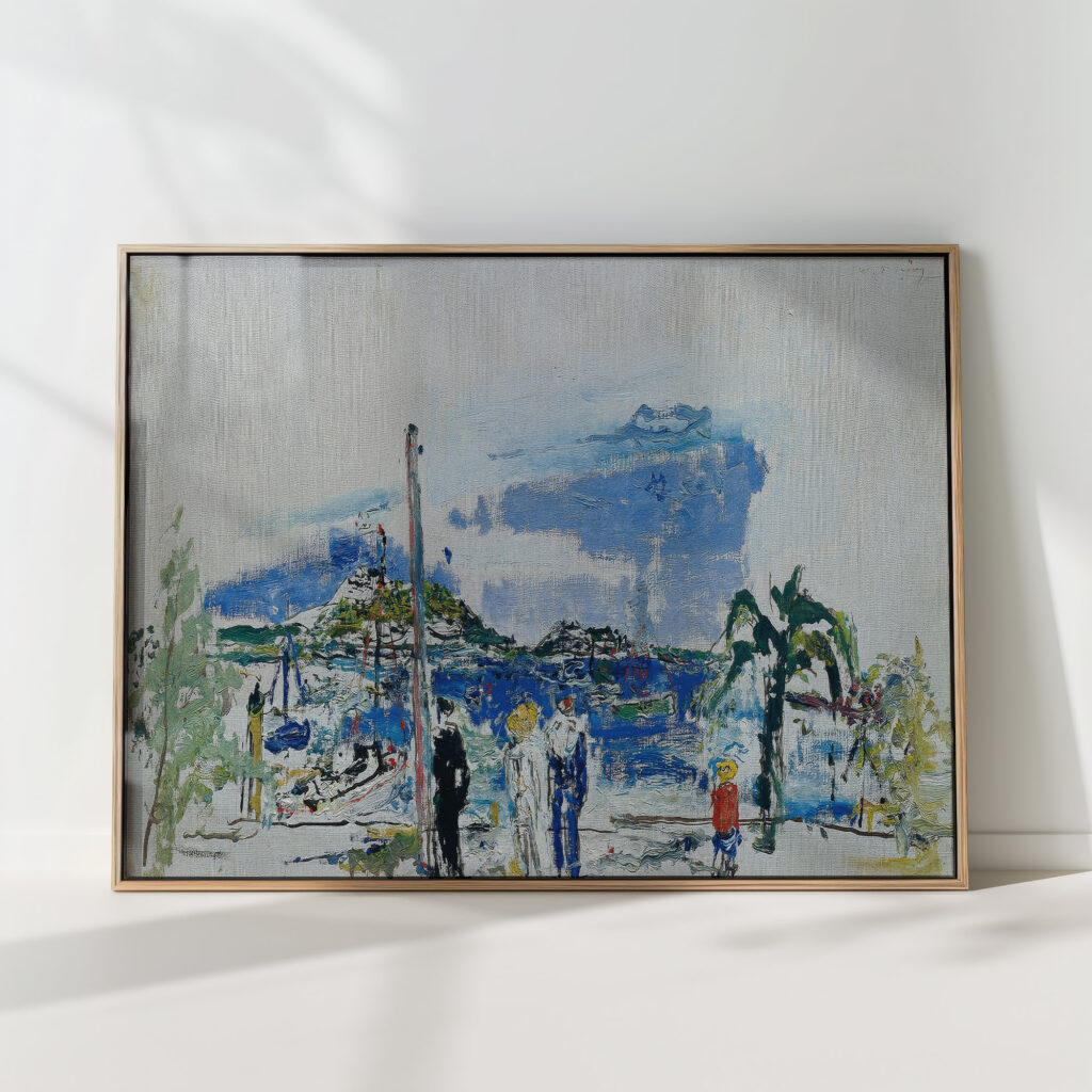 sailors on the beach 1933 1936 wilhelm thony high quality print