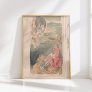 saint john on patmos nicaise de keyser high quality print