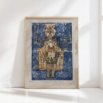 sakrale idol figure 1922 hans prinzhorn high quality print