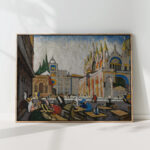 san marco from the piazzetta 1913 jules schmalzigaug high quality print