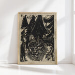 sanatorium walk 1916 ernst ludwig kirchner high quality print