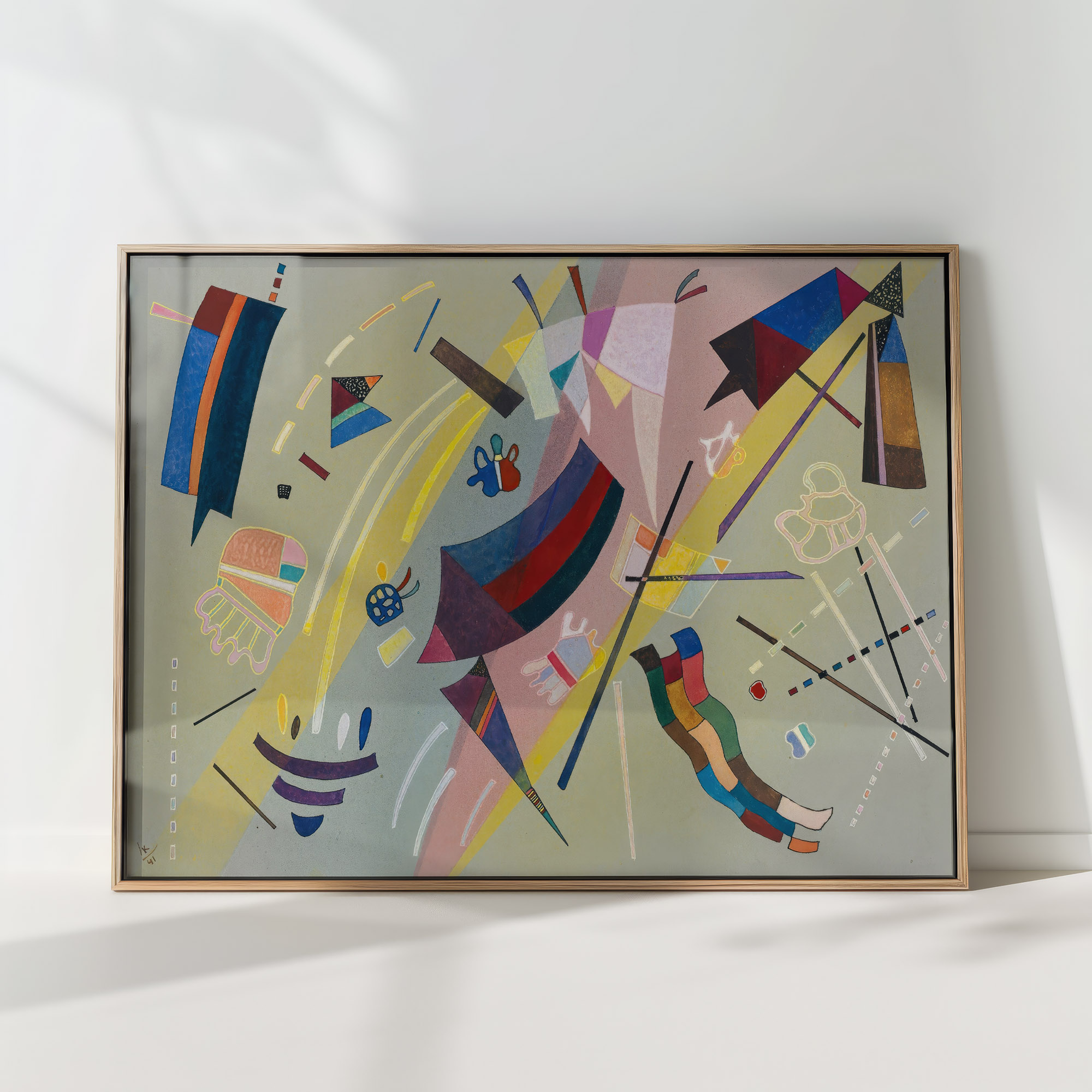 Wassily Kandinsky Kleine Welten IV (Signed Print) 1922 | For Sale