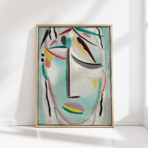 saviours face martyr 1919 alexej von jawlensky high quality print