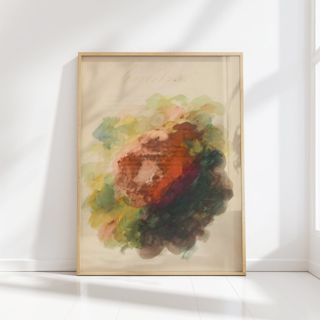 scarlet 1808 mary gartside high quality print