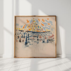 scheveningen 1 jules schmalzigaug high quality print