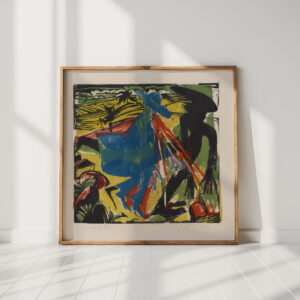 schlemihl encounter with the shadow 1915 ernst ludwig kirchner high quality print
