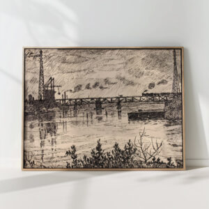 schuylkill no 3 henry lyman sayen high quality print