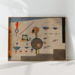 schweben floating 1924 wassily kandinsky high quality print