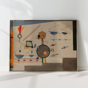 schweben floating 1924 wassily kandinsky high quality print