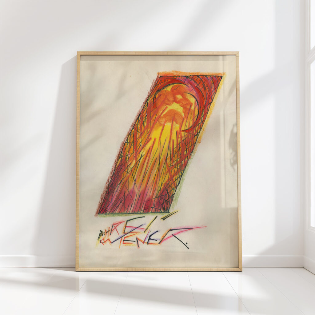 scream around 1921 karl wiener high quality print