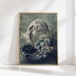 scroll ornament 1768 francois cuvillies the younger high quality print