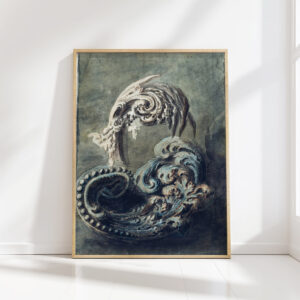 scroll ornament 1768 francois cuvillies the younger high quality print