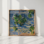 sea with pine branch baltic sea 1938 oskar moll high quality print