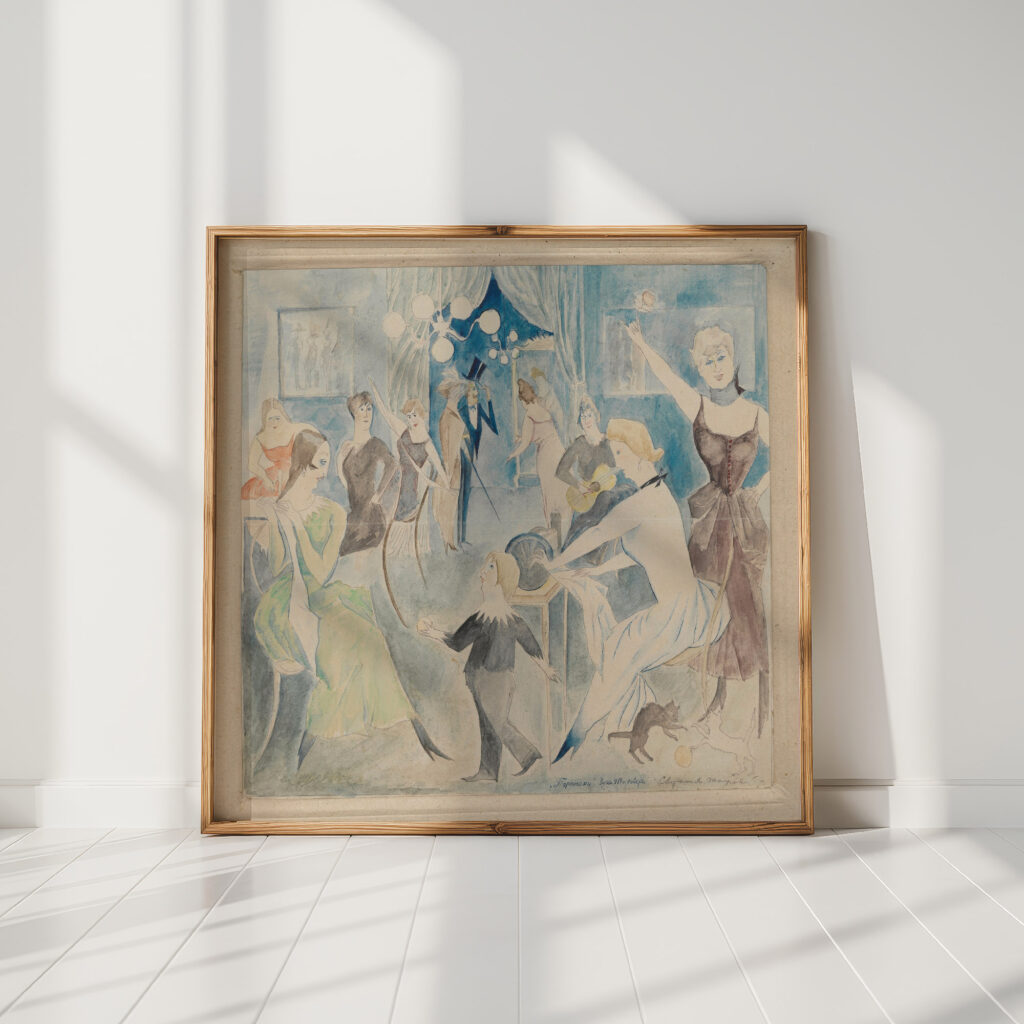 seamstresses 1917 zygmunt waliszewski high quality print