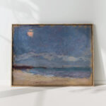 seascape the sun behind a cloud 1910 tadeusz makowski high quality print