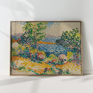 seaside in the mediterranean henri edmond cross high quality print