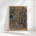 seated nude ca 1924 25 paul gaulois high quality print