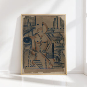 seated nude ca 1924 25 paul gaulois high quality print