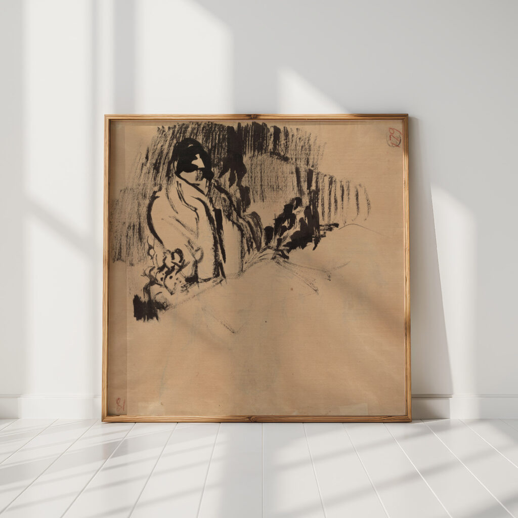 seated woman 2 rik wouters high quality print