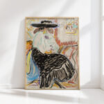 seated woman in the studio 1909 ernst ludwig kirchner high quality print