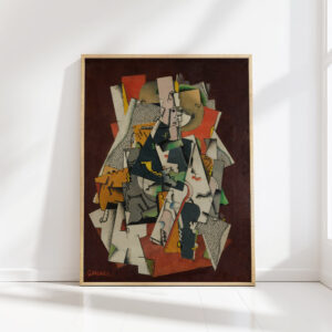 seated young girl 1919 georges valmier high quality print