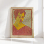 self portrait 1907 ernst ludwig kirchner high quality print