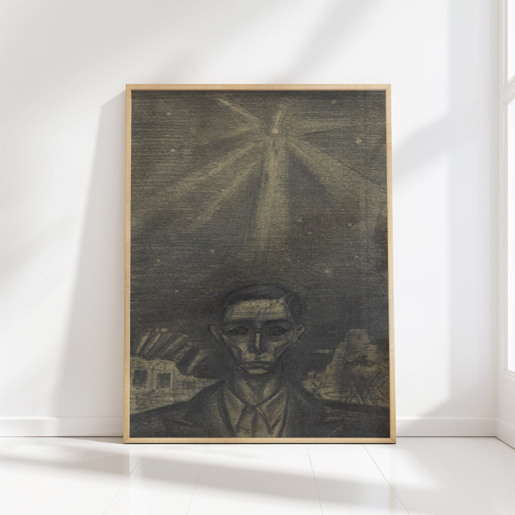 self portrait 1944 karl wiener high quality print