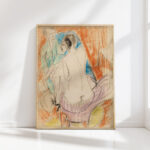 self portrait with gerda man and seated in the studio 1915 ernst ludwig kirchner high quality print