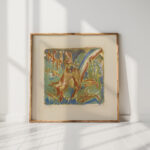 seven cows and rainbow 1919 ernst ludwig kirchner high quality print seven cows and rainbow 1919 ernst ludwig kirchner high quality print