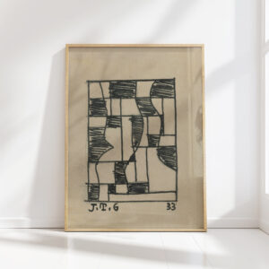 shapes 1933 joaquin torres garcia high quality print