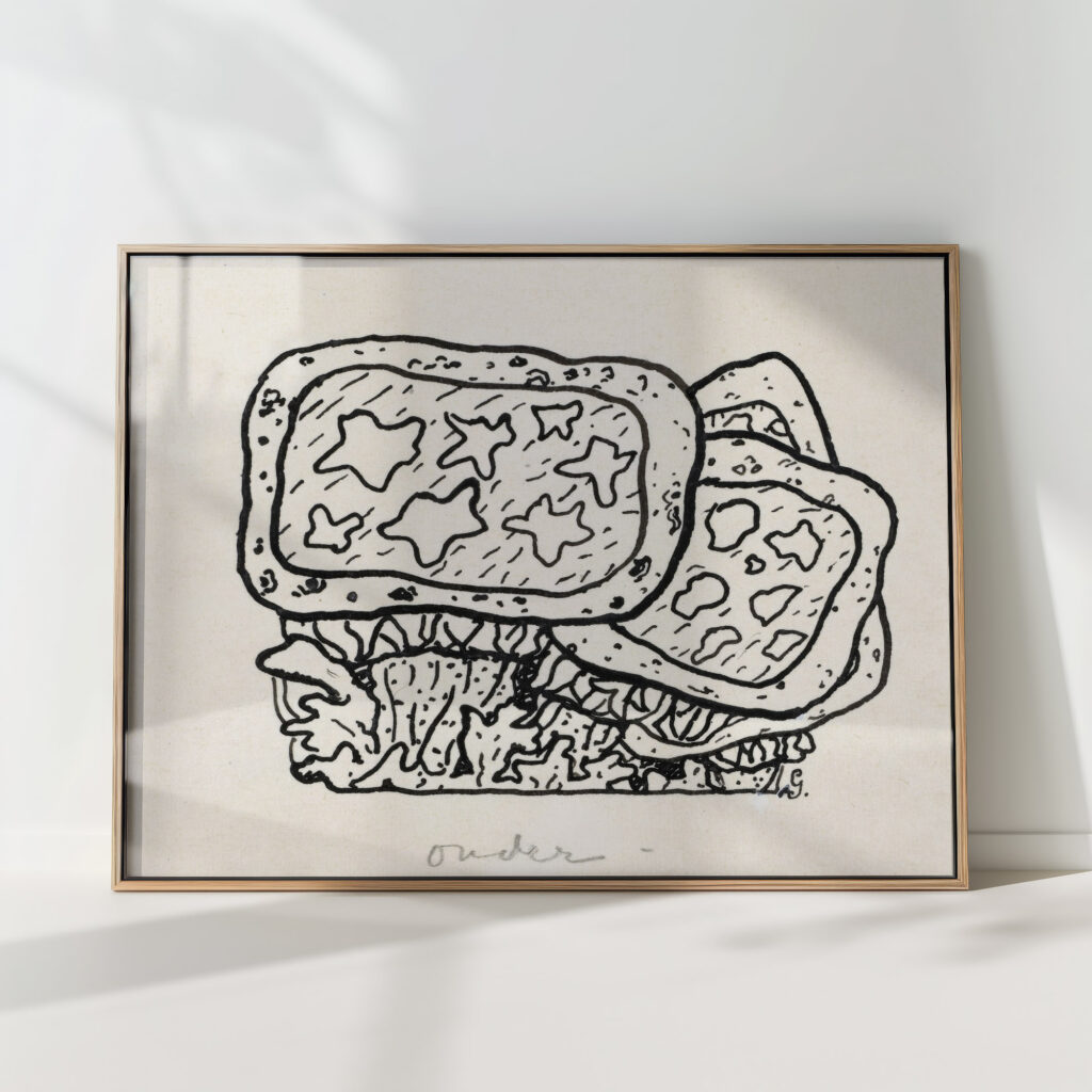 sheet with indefinable representation 1891 leo gestel high quality print