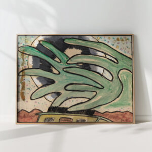 silver ball barge and trees 1930 arthur dove high quality print