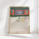 sketch of figures and poles 1912 spencer frederick gore high quality print