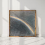 sky study with rainbow 1827 john constable high quality print