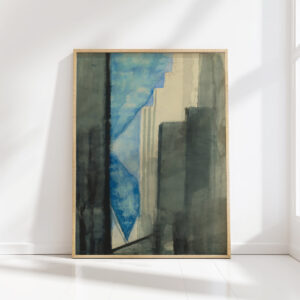 skyscrapers circa 1920 joseph stella high quality print