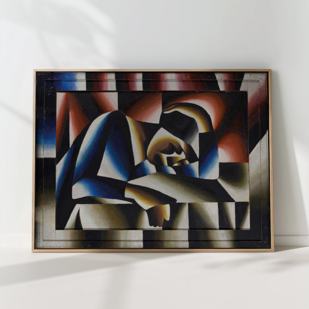 sleeping woman arthur segal high quality print