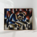 sleeping woman arthur segal high quality print
