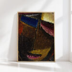 small abstract head 1934 alexej von jawlensky high quality print
