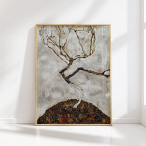 small tree in late autumn 1911 egon schiele high quality print