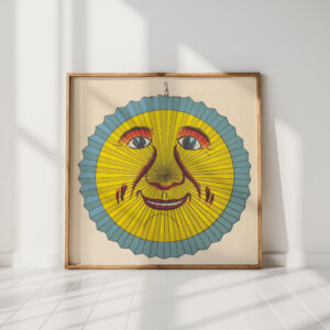 smiling sun lantern design ca 1880 unknown high quality print