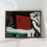 snow and glow 1935 oscar bluemner high quality print